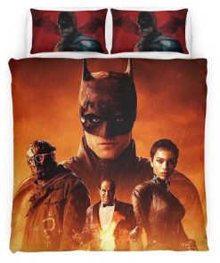 Housse De Couette Batman Héros dans la nuit noire 6 Parure de lit Ensemble De Literie