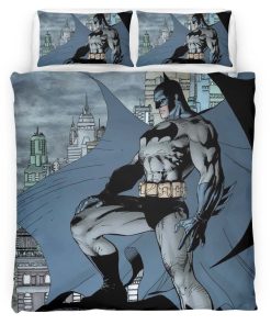 Housse De Couette Batman Héros dans la nuit noire 8 Parure de lit Ensemble De Literie