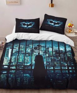 Alternative view of Housse De Couette Batman Héros dans la nuit noire 9 Parure de lit Ensemble De Literie