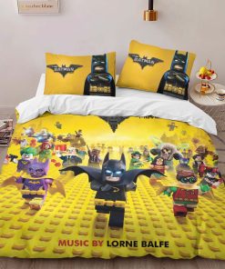 Alternative view of Housse De Couette Batman Personnages Lego Parure de lit Ensemble De Literie