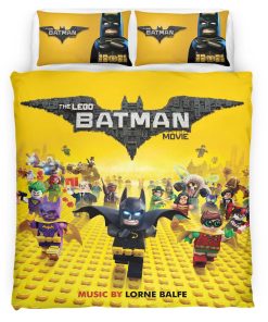 Housse De Couette Batman Personnages Lego Parure de lit Ensemble De Literie