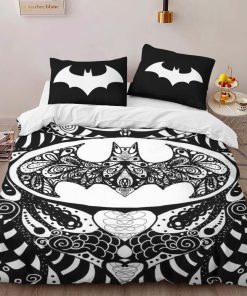 Alternative view of Housse De Couette Batman Style mandala DC Comics Parure de lit Ensemble De Literie