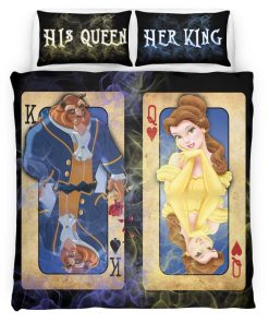 Housse De Couette Belle – La Belle et la Bête 12 Parure de lit Ensemble De Literie