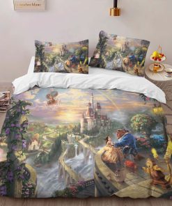 Alternative view of Housse De Couette Belle – La Belle et la Bête 16 Parure de lit Ensemble De Literie