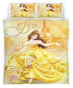 Housse De Couette Belle – La Belle et la Bête 25 Parure de lit Ensemble De Literie