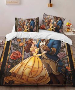 Alternative view of Housse De Couette Belle – La Belle et la Bête 4 Parure de lit Ensemble De Literie