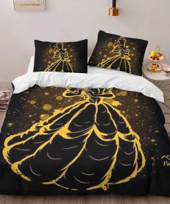 Alternative view of Housse De Couette Belle – La Belle et la Bête 6 Parure de lit Ensemble De Literie