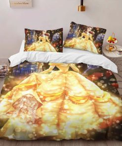 Alternative view of Housse De Couette Belle – La Belle et la Bête 9 Parure de lit Ensemble De Literie