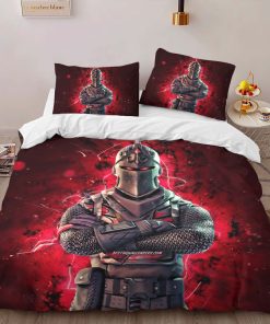 Alternative view of Housse De Couette Chevalier Noir Fortnite Skin Parure de lit Ensemble De Literie