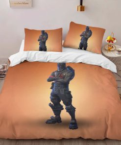 Alternative view of Housse De Couette Chevalier Noir Fortnite Skin 3 Parure de lit Ensemble De Literie