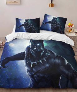 Alternative view of Housse De Couette Black Panther Marvel 1003 Parure de lit Ensemble De Literie