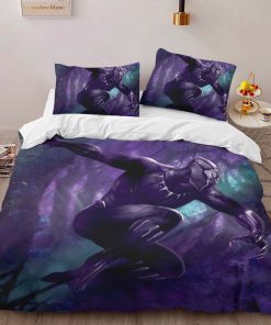 Alternative view of Housse De Couette Black Panther Marvel 1005 Parure de lit Ensemble De Literie