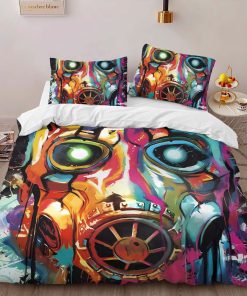 Alternative view of Housse De Couette Borderlands Graffiti Jeux Parure de lit Ensemble De Literie
