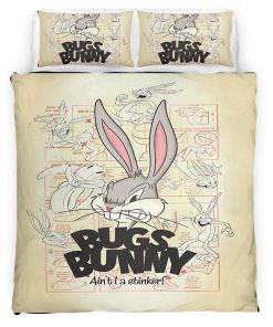Housse De Couette Bugs Bunny – Looney Tunes 01 Parure de lit Ensemble De Literie