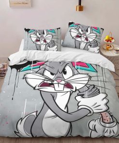 Alternative view of Housse De Couette Bugs Bunny – Looney Tunes 06 Parure de lit Ensemble De Literie