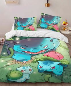 Alternative view of Housse De Couette Bulbizarre Pokémon 3 Parure de lit Ensemble De Literie