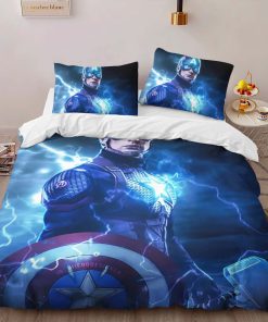 Alternative view of Housse De Couette Captain America – Marteau Parure de lit Ensemble De Literie