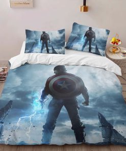 Alternative view of Housse De Couette Captain America Marvel 04 Parure de lit Ensemble De Literie