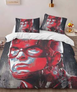 Alternative view of Housse De Couette Captain America Marvel 05 Parure de lit Ensemble De Literie