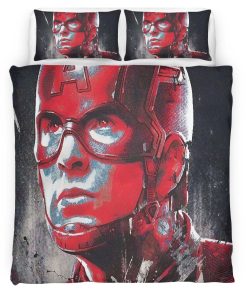 Housse De Couette Captain America Marvel 05 Parure de lit Ensemble De Literie
