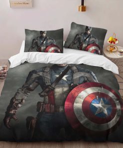 Alternative view of Housse De Couette Captain America Marvel 06 Parure de lit Ensemble De Literie