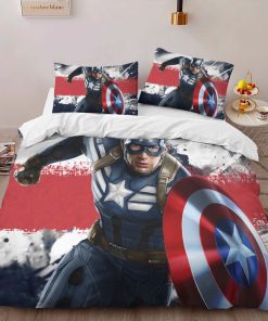 Alternative view of Housse De Couette Captain America Marvel 07 Parure de lit Ensemble De Literie
