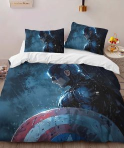 Alternative view of Housse De Couette Captain America Marvel 11 Parure de lit Ensemble De Literie