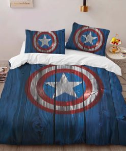 Alternative view of Housse De Couette Captain America – Bouclier 3 Parure de lit Ensemble De Literie