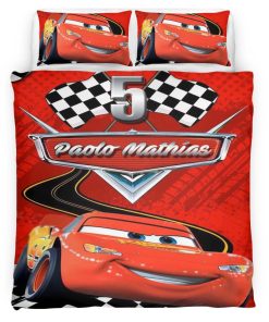 Housse De Couette Cars – Flash McQueen 95 – 12 Parure de lit Ensemble De Literie