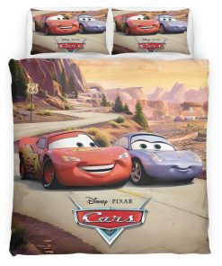 Housse De Couette Cars – Flash McQueen 95 – 16 Parure de lit Ensemble De Literie