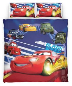 Housse De Couette Cars – Flash McQueen 95 – 19 Parure de lit Ensemble De Literie