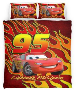 Housse De Couette Cars – Flash McQueen 95 – 2 Parure de lit Ensemble De Literie