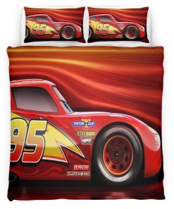 Housse De Couette Cars – Flash McQueen 95 – 7 Parure de lit Ensemble De Literie
