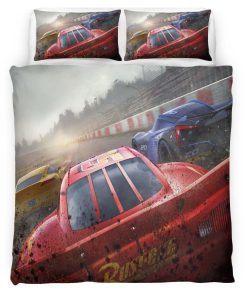 Housse De Couette Cars – Flash McQueen – Course 2 Parure de lit Ensemble De Literie