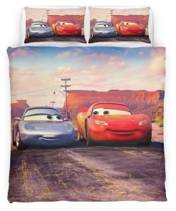 Housse De Couette Cars – Flash McQueen & Sally Carrera Parure de lit Ensemble De Literie
