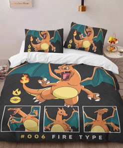 Alternative view of Housse De Couette Dracaufeu Pokémon 11 Parure de lit Ensemble De Literie
