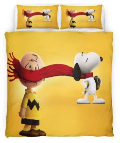 Housse De Couette Charlie Brown & Snoopy – Peanuts 2 Parure de lit Ensemble De Literie