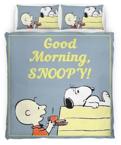 Housse De Couette Charlie Brown & Snoopy – Peanuts 3 Parure de lit Ensemble De Literie