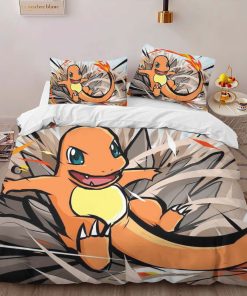 Alternative view of Housse De Couette Salamèche Feu Pokémon 4 Parure de lit Ensemble De Literie