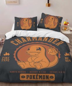 Alternative view of Housse De Couette Salamèche Feu Pokémon 6 Parure de lit Ensemble De Literie