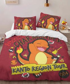 Alternative view of Housse De Couette Salamèche Feu Pokémon 7 Parure de lit Ensemble De Literie