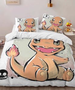 Alternative view of Housse De Couette Salamèche Pokémon 2 Parure de lit Ensemble De Literie