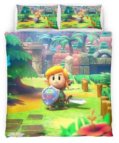 Housse De Couette Link Chibi The Legend of Zelda Parure de lit Ensemble De Literie