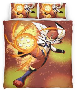 Housse De Couette Pyrobut Pokémon 11 Parure de lit Ensemble De Literie