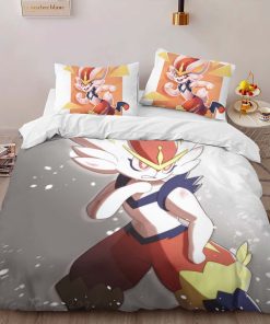 Alternative view of Housse De Couette Pyrobut Pokémon 3 Parure de lit Ensemble De Literie