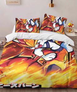 Alternative view of Housse De Couette Pyrobut Pokémon 8 Parure de lit Ensemble De Literie