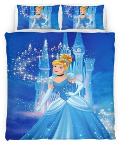 Housse De Couette Cendrillon – Princesse Disney 05 Parure de lit Ensemble De Literie