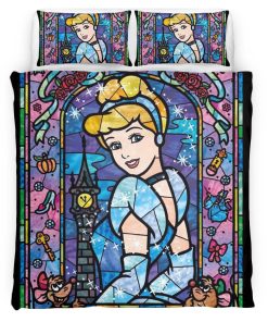 Housse De Couette Cendrillon – Princesse Disney 10 Parure de lit Ensemble De Literie