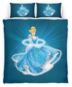 Housse De Couette Cendrillon – Princesse Disney 12 Parure de lit Ensemble De Literie