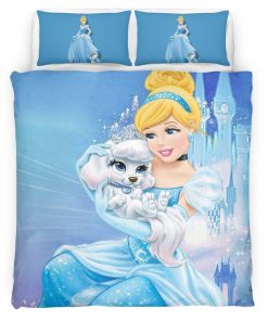 Housse De Couette Cendrillon – Princesse Disney 17 Parure de lit Ensemble De Literie